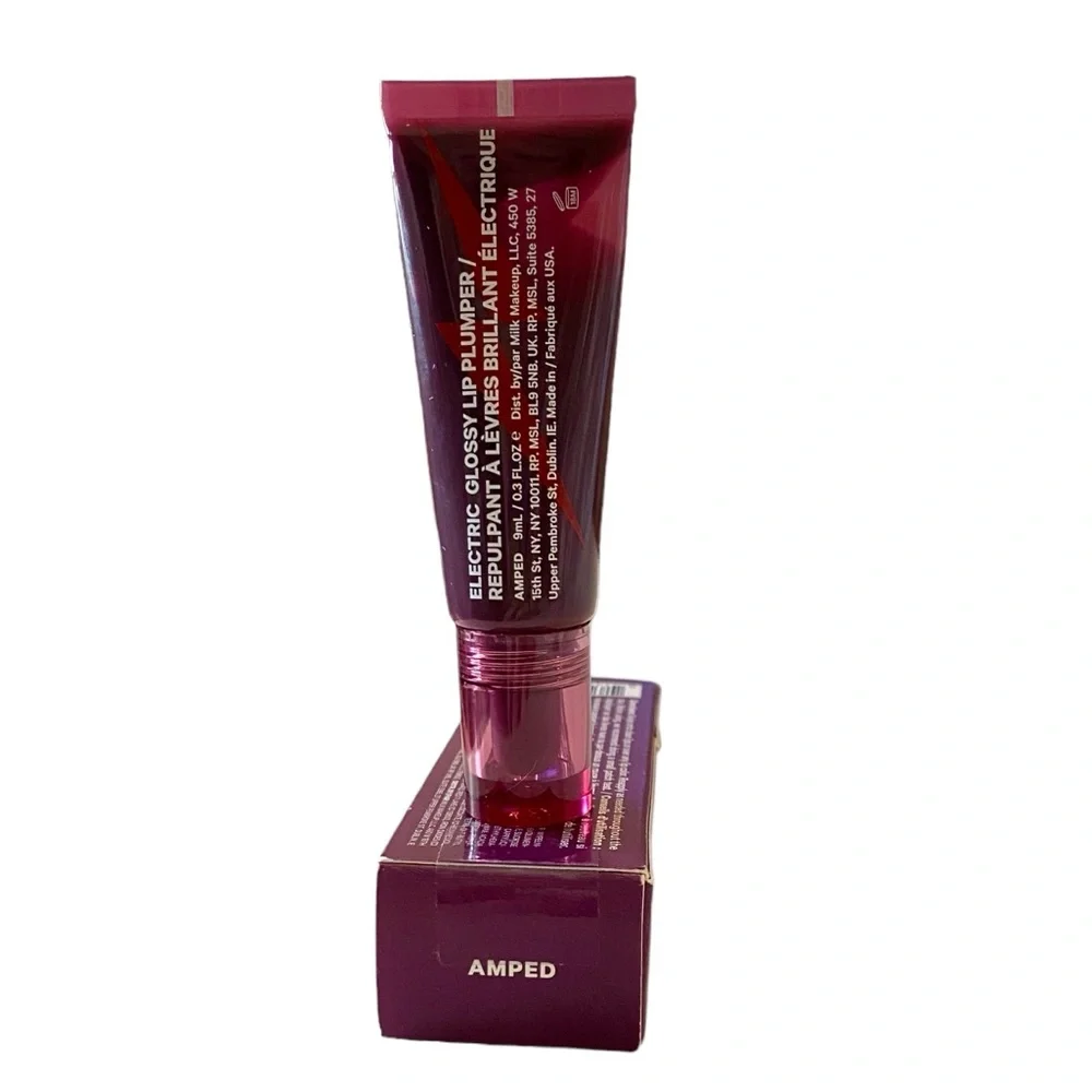 💎 MILK MAKEUP Electric Glossy Lip Plumper AMPTED Full-Size New In Box